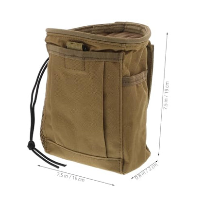 Yardwe Outdoor Utility Waist Pouch Adjustable Lightweight Drawstring Chalk Bag for Climbing and Bouldering Durable Multipurpose Fanny Pack Efficient Storage for Outdoor Supplies