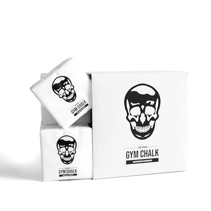 Gymreapers Gym Chalk, Athletic Powder Chalk for Maximum Grip Magnesium Carbonate Chalk for Powerlifting, Weightlifting, Rock Climbing, Gymnastics Chalk Block (8-2oz Chalk Blocks)