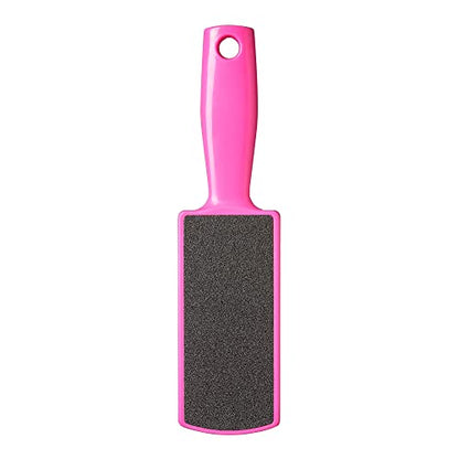 RED by Kiss Stainless Steel Callus Foot File – Callus Remover for Dry and Wet Feet, Double-Side Grinding, Best Foot Care Pedicure Tool, Washable Foot Scrubber for Cracked Heels - style: Jumbo Size