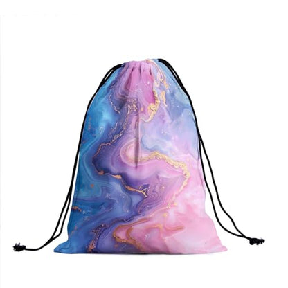 Gymnastics Grip Bag for Gymnasts Gymnastic Drawstring Bag Gym Athlete Bag - color: Marble - Multi, size: 9.25" x 12" (Pack of 1)
