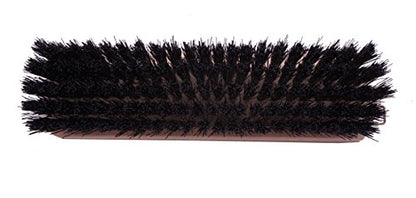 Konex Shoe Brush - Natural Beechwood Handle Handcrafted Wooden Shoe Cleaning Brush - Thick Synthetic Konex Fiber Bristle - Shoe Brushes for Cleaning with Quick and Lasting Use - color: Natural Wood