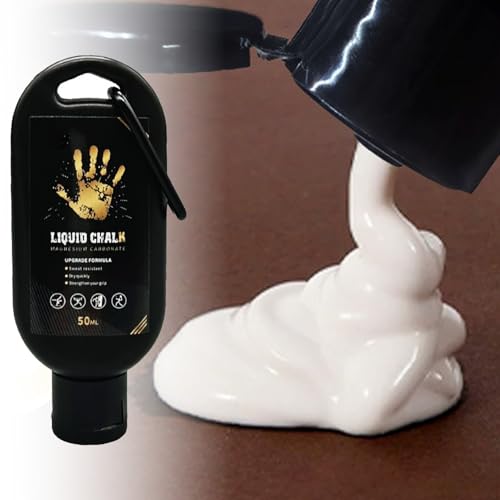 Liquid Chalks Gym Grip Enhancer Quick Drying Long Lasting Gel Body Bouldering Antislip Fluid Easy to Use Grip Enhancer - color: 200ml