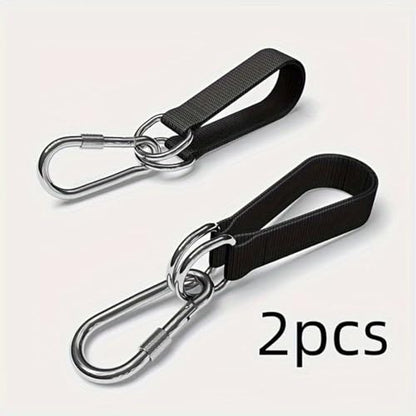2 Pack Tree Swing Straps Hanging Kit Heavy Duty Belt with Safer Lock Snap Hook Clip Carabiner Connector for Hammock Punching Bag Swings Chair Seat Gym Bar Handle Outdoor(2Pcs 25Cm*25Mm) - color: 2pcs 25cm*25mm