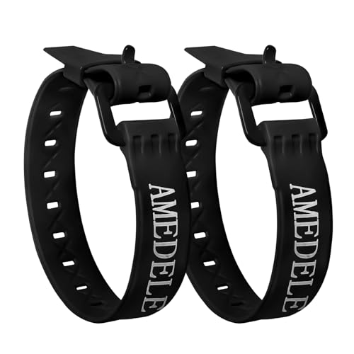 2 Pack Lashing Straps with Buckles,Adjustable Utility Tension Straps,Simple Tie-Downs Straps for Securing Bike Moto Luggage,Garden Hoses,Skis,Wires and Cables,Black,14" - color: Black, size: 14" Length / 2 Pack