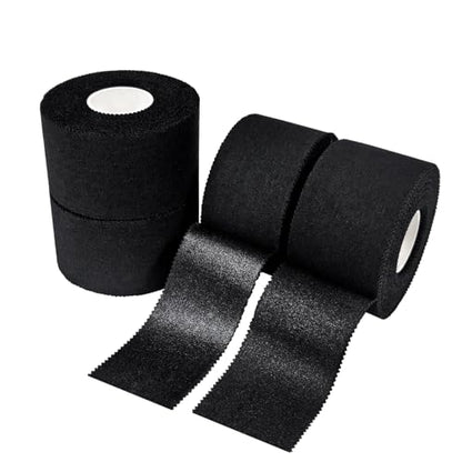 Athletic Tape Athletic & Medical Trainers & First Aid Tape for Injuries Wrist Ankle Finger Tape Easy to Tear & No Sticky Residue (White) (BK1.5in*15yd*4rolls) - size: BK1.5in*15yd*4rolls