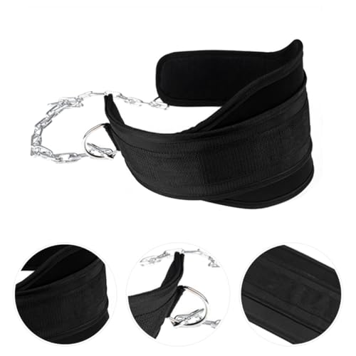 Weightlifting Belt for Body Strength Training Fitness Equipment for During Weight Training for Running Hiking and Climbing Black