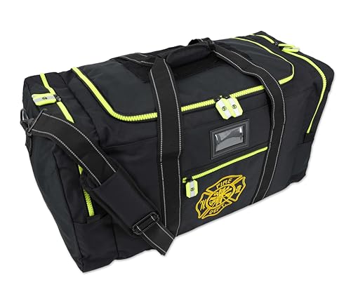 Lightning X Value Firefighter Turnout Gear Bag w/Maltese Cross - color: Black