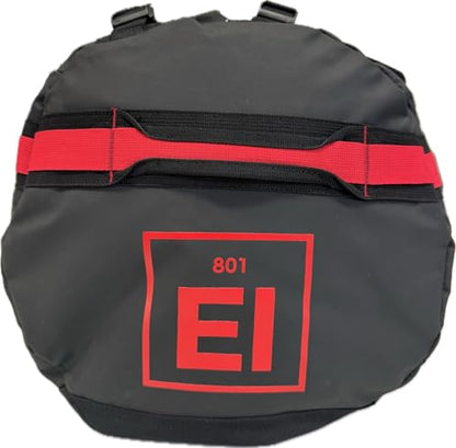 Element Equipment Trailhead Duffel Bag Shoulder Straps Waterproof Black/Red Medium - color: Black/Red, size: Medium 51 Liters