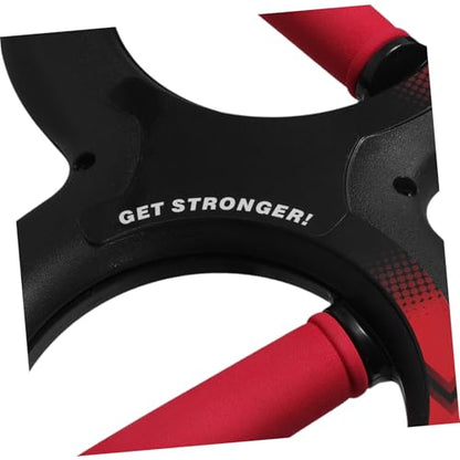 Strengthened Wrist Strength Trainer Red Hand Grip Device for Forearm Hand Exercise Multifunction Grip Strengthener for Climbers Weightlifters Training and Fitness Enthusiasts