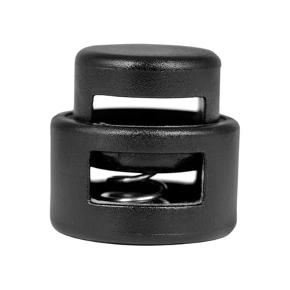DYZD Single Hole Cord Lock Toggle Stopper Plastic Spring Rope End (10 PCS) - size: 10P