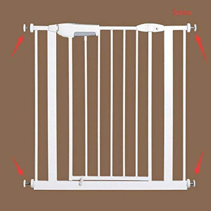 Vmaisi 4 Pack 8MM Baby Gates Threaded Spindle Rod, Replacement Parts Kits | Extra Long Wall Mounting Accessories Screws Rods Adapter Bolts for Pet & Dog Pressure Mounted Safety Gates
