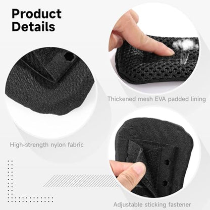2-Pack Adjustable Shoulder Strap Cushions for Bags, Backpack Strap Pads, Breathable Mesh for Comfort and Stability