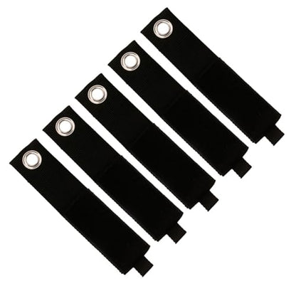 5PCS Pack Securing Belt Reinforced Nylon Binding Strap Perfect for Outdoor Activity and Stable Equipment Stabilization Strong Polyamide Belt - color: 50x435mm