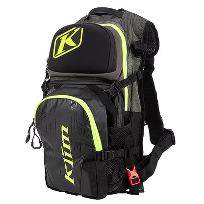KLIM Nac Pak Technical Backpack (Castlerock - Hi-Vis) - color: Castlerock - Hi-vis