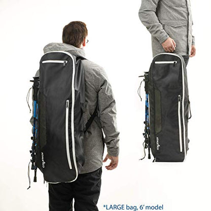 Athletico Snowshoe Bag - Snow Shoe Backpack For Carrying, Packing, and Storing Snowshoes - size: Large