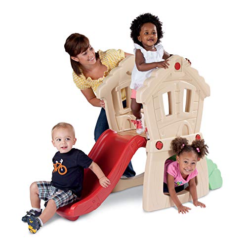 Little Tikes Hide and Seek Climber Red/Cream/Green, 1 - 4 years - color: Red/Cream/Green