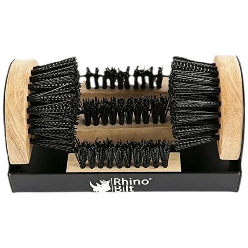Boot Scraper, Outdoor Shoe Scrubber Cleaner, Heavy Duty Boot Brush, Deluxe Extra Wide