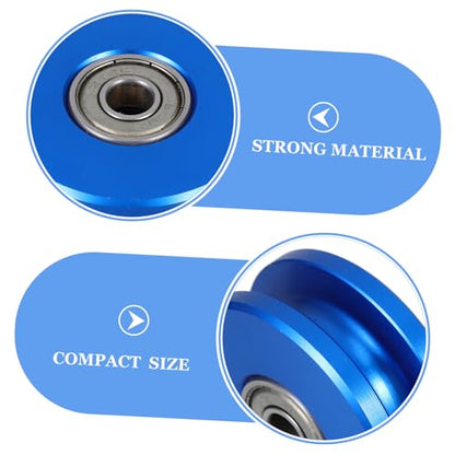Double Bearing Pulley for Gym Silent Sturdy Versatile Fitness Equipment Accessory Wall Climbing Machine Wheel