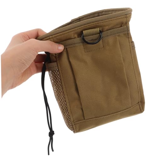 Yardwe Outdoor Utility Waist Pouch Adjustable Lightweight Drawstring Chalk Bag for Climbing and Bouldering Durable Multipurpose Fanny Pack Efficient Storage for Outdoor Supplies