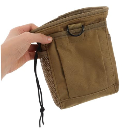 Yardwe Outdoor Utility Waist Pouch Adjustable Lightweight Drawstring Chalk Bag for Climbing and Bouldering Durable Multipurpose Fanny Pack Efficient Storage for Outdoor Supplies