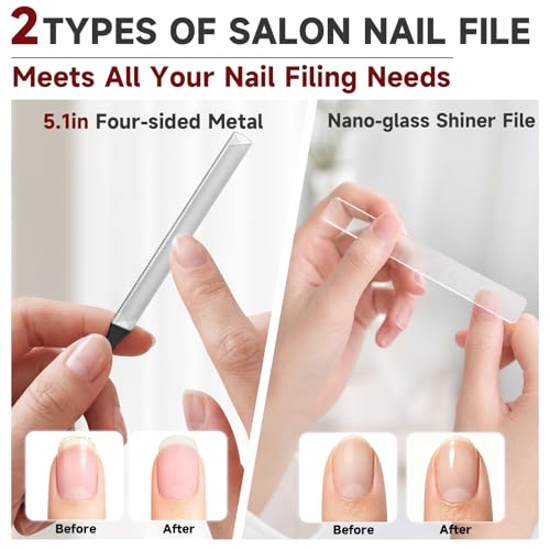 10Pcs Nail Clippers Set for Seniors, Ingrown Thick Toenail Clipper Manicure Kit for Men, Heavy Duty Wide Jaw and Slanted Nail Cutter with Nail Tool Kits, Manicure Set with Leather Travel Case for Gift