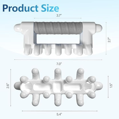 Fascia Massage Tool Blaster for Cellulite,Handheld Myofascial Release Tool for Deep Tissue Massage,Trigger Point Massage Tool for Manual Massage of Neck & Back - color: Grey
