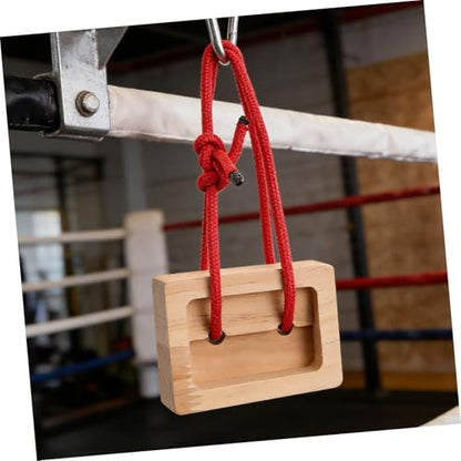 MAGICLULU 2pcs Portable Wooden Climbing Hangboard for Finger Strength Training, Lightweight Design, Suitable for Indoor and Outdoor Use, Rock Climbing Handboard for Climbers