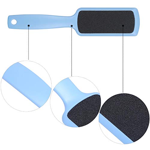 6 Pcs Pedicure Foot File Callus Remover with Double Sided Foot Rasp for Dead Skin Foot Scrubber for Feet - color: Foot File X 6