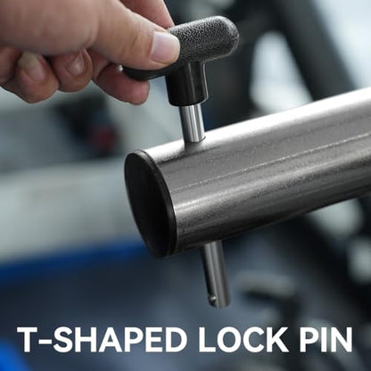 3pcs Weight Stack Pin - 3/8 Inch Diameter 4 Inch Locking Space - Gym Pins for Weight Stack Fit Most Machines - Easy to Operate Drop Set Pins for Home Commercial Gym