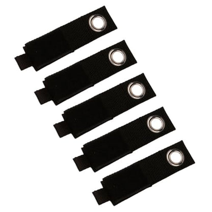 5PCS Pack Securing Belt Reinforced Nylon Binding Strap Perfect for Outdoor Activity and Stable Equipment Stabilization Strong Polyamide Belt - color: 38x260xmm