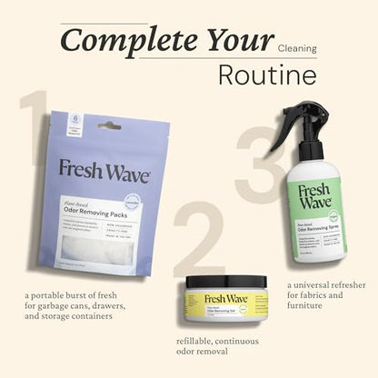 Fresh Wave Odor Eliminator Spray & Air Freshener, 8 fl. oz., Natural Ingredients - size: 8 Fl Oz (Pack of 1)