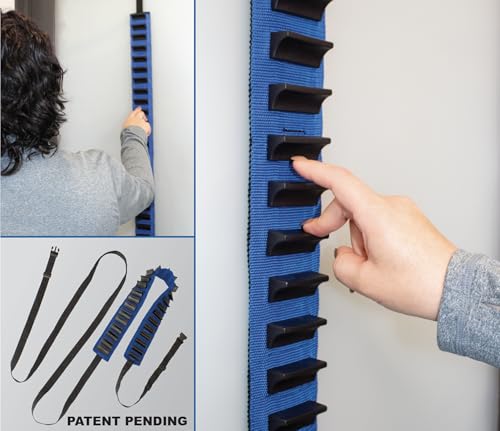 RangeMaster Portable Over-The-Door Shoulder Finger Ladder, Physical Therapy Grade Tool for Rehabilitation and Range of Motion