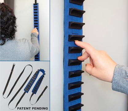 RangeMaster Portable Over-The-Door Shoulder Finger Ladder, Physical Therapy Grade Tool for Rehabilitation and Range of Motion