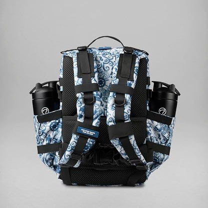 WOLFpak 35L Athletic Gym Backpack - Durable 1000D Waterproof Oxford Material with MOLLE Webbing, Laptop Pocket - color: Sailor's Curse