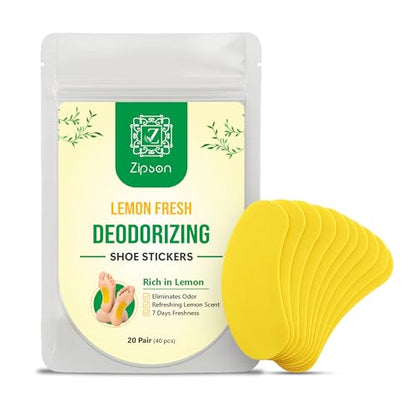 Natural Shoe Deodorant Stickers,Odor Remover Patches for Shoes & Slippers, Long-Lasting Fresh Scent, Eliminates Bad Smell, Easy to Use – 40 Count Pack - size: 40 Count (Pack of 1)