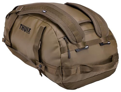 Thule Chasm Duffel bag, Weather-resistant materials, Easy packing, Converts to backpack, Internal pockets, Travel-ready - color: DEEP KHAKI, size: 40L