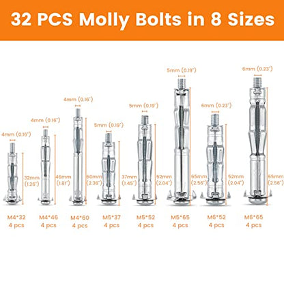 Rivet Nut Tool Kit & Molly Bolts Setting Tool