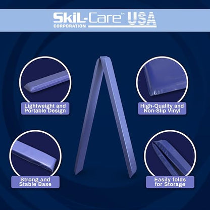 Skil-Care Balance Stability Foam Beam, Foldable Balance Trainer for Rehabilitation, Core Strength, and Posture Improvement, Wipe-Clean Vinyl, Latex-Free
