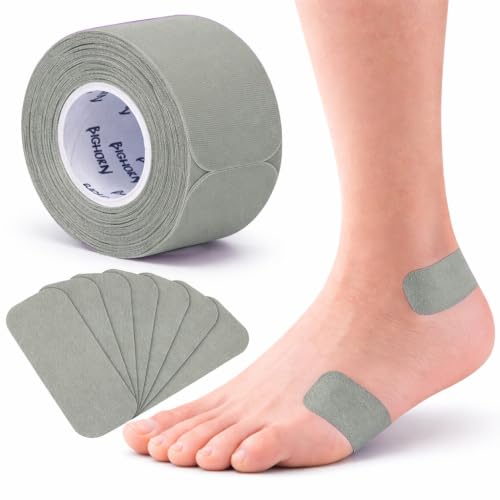 Bighorn Athletics Blister Prevention Tape, 67 Strips, 1-Pk, Grey | Waterproof strips protect fingers & feet from blisters during golf, hiking & bowling. Flexible, skin-friendly & stays on. - color: Grey, size: 1-Pack