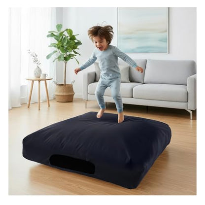 FoamTouch Variety Crash Pads with Foam Blocks for Kids and Adults - Therapeutic Sensory Pad with Cover - size: 60" by 60"