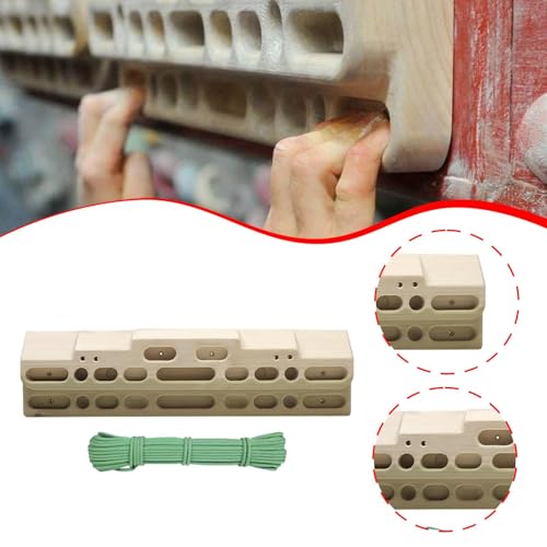 Climbing Finger Training Board with Hanging Rope Fingerboard