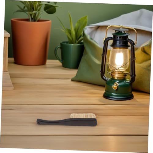Boar Hair Climbing Chalk Brush with Ergonomic Wood Handle for Outdoor Climbers, Natural Surface and Grip Cleaner, Reducing Hand Fatigue and Quick Drying for Lengthy Climbs