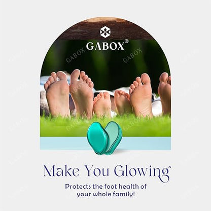 GABOX Nano Glass Pro Foot File, Feet Callus Remover, Dead Skin Exfoliator | Heel & Foot Scrubber, Pedicure SPA Tool for Women & Men, Removedor de Callos en Los Pies, Crystal Green - style: Crystal Green