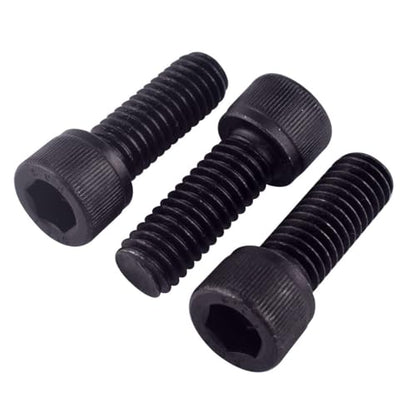 20Pcs 1/4-20 x 1-1/4" Socket Head Cap Screws Bolts, 12.9 Grade Alloy Steel Black Oxide Finish, Allen Hex Drive, UNC Coarse Full Thread - size: 1/4-20 x 1-1/4" (20PCS)