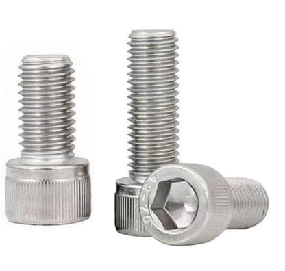 1/4-20x1-3/8 Socket Head Cap Screws Bolts, 304 Stainless Steel 18-8, Allen Socket Hex Drive, Full Thread, Bright Finish, Pack of 10 - size: 1/4-20x1-3/8(10)