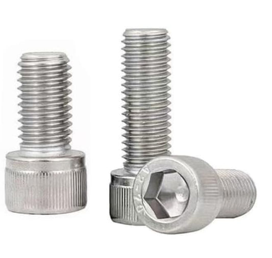 1/2-13x1-1/2 Socket Head Cap Screws Bolts, 304 Stainless Steel 18-8, Allen Socket Hex Drive, Full Thread, Bright Finish, Pack of 2 - size: 1/2-13x1-1/2(2)