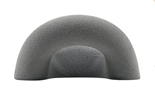Atomik Rock Climbing Holds Set of 3 Large Bolt-On Jug Rings in Gray