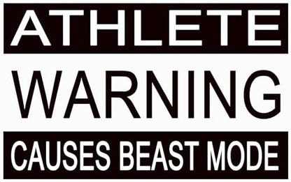Generic Cleat Vault | High-Performance Sports Travel Shoe Storage Bag w/Motivation (Beast Mode, Black, Small (US Shoe Size Under 6)), CV-FC100 - size: Small (US Shoe Size Under 6), style: Beast Mode