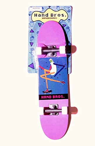 LOT of 2 HANDBROS Handboard Skateboard 27cm 10.5 inch Tech Large Finger Toy Board W/Grip x2