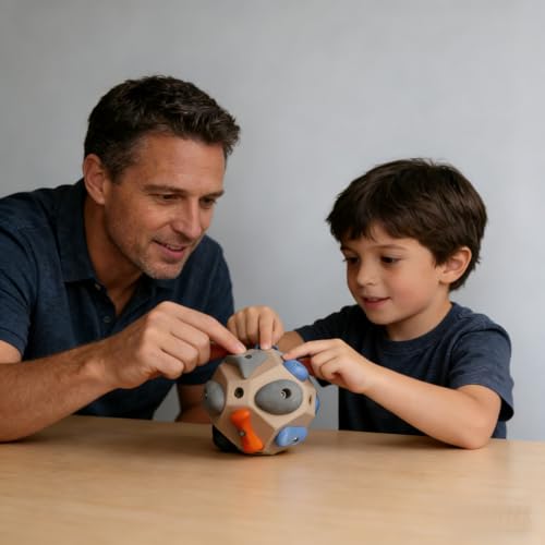Mountaineering and Rock Climbing Training Ball, Handcrafted Boulder Blocks, Enhance Finger Climbing Strength and Flexibility, Grip Strength Training Device